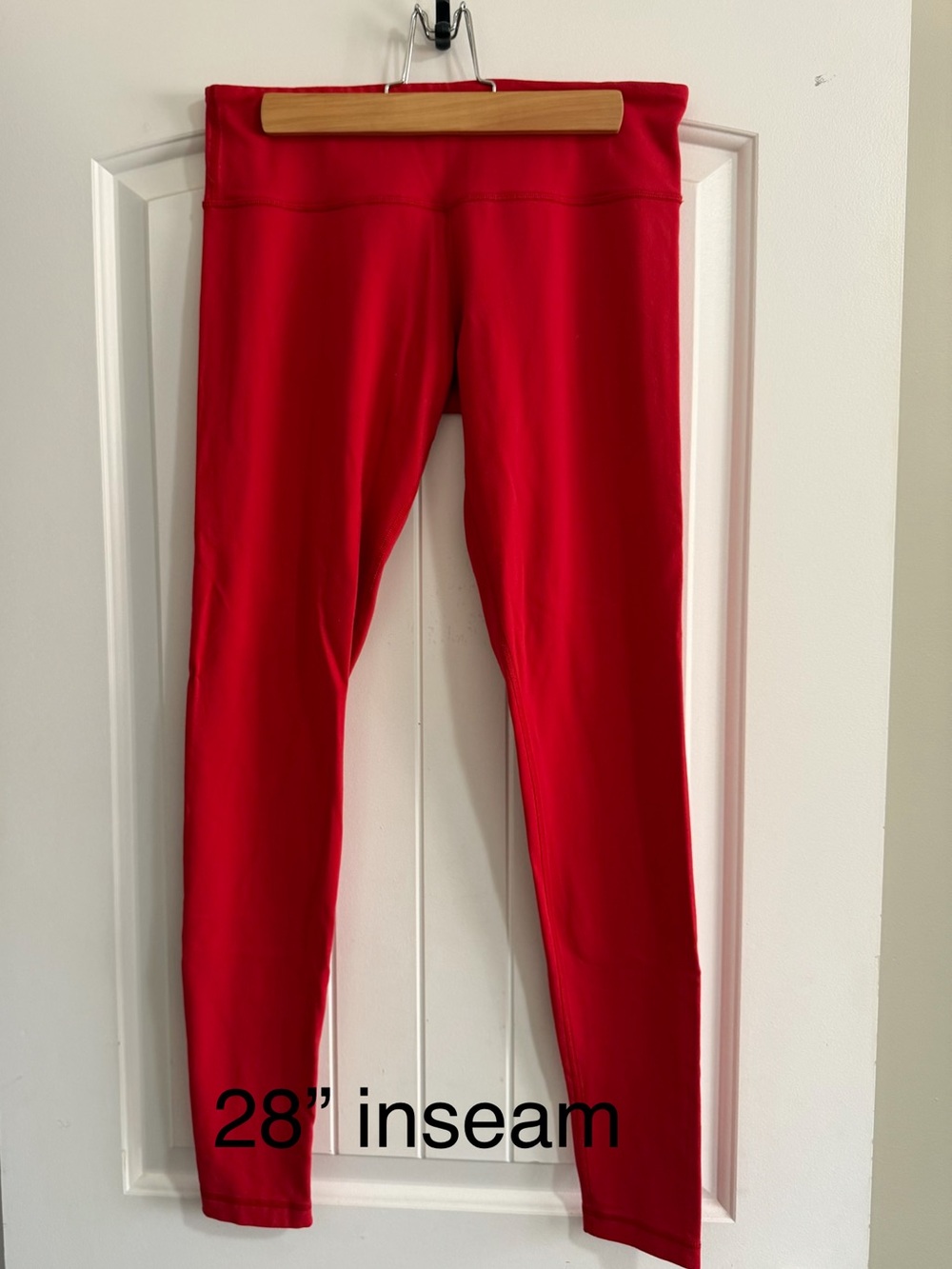 Lululemon Red Reversible Mid-Rise Wonderunders